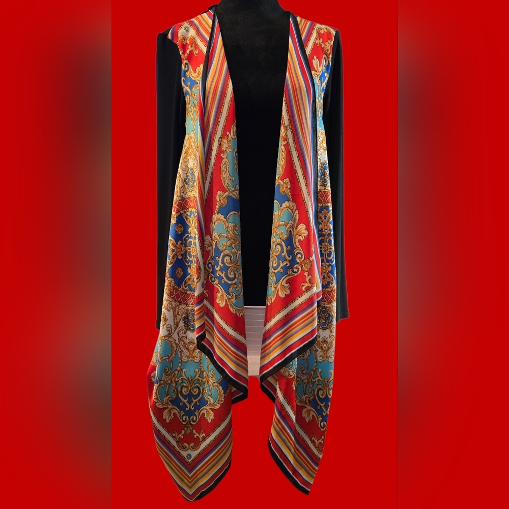 Chiasso Sweater With Scarf Front GORGEOUS